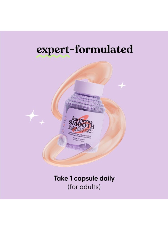 Lemme, Smooth, Cellulite Support & Skin Smoothing, 30 Vegan Capsules - Image 3